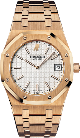 Review Replica Audemars Piguet Royal Oak Extra-Thin "Jumbo" 15202OR.OO.0944OR.01 watch - Click Image to Close